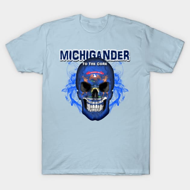 To The Core Collection: Michigan T-Shirt by Maia Mystia